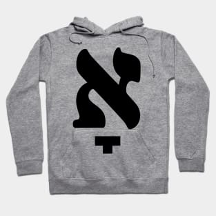 Kometz Aleph (Yiddish Symbol) Hoodie